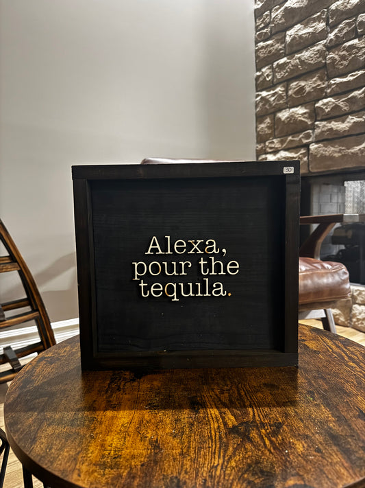 Alexa pour the tequila